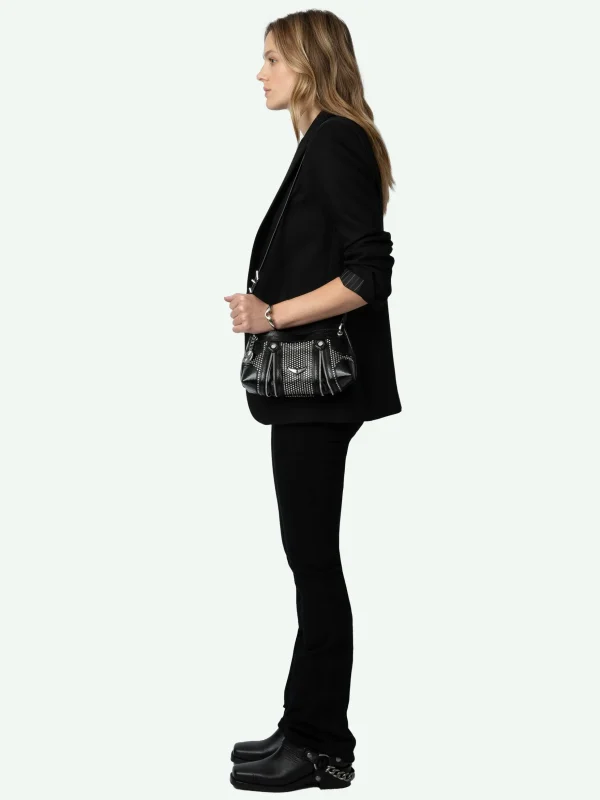Zadig&Voltaire Sunny Mood Studs Bag Black Discount