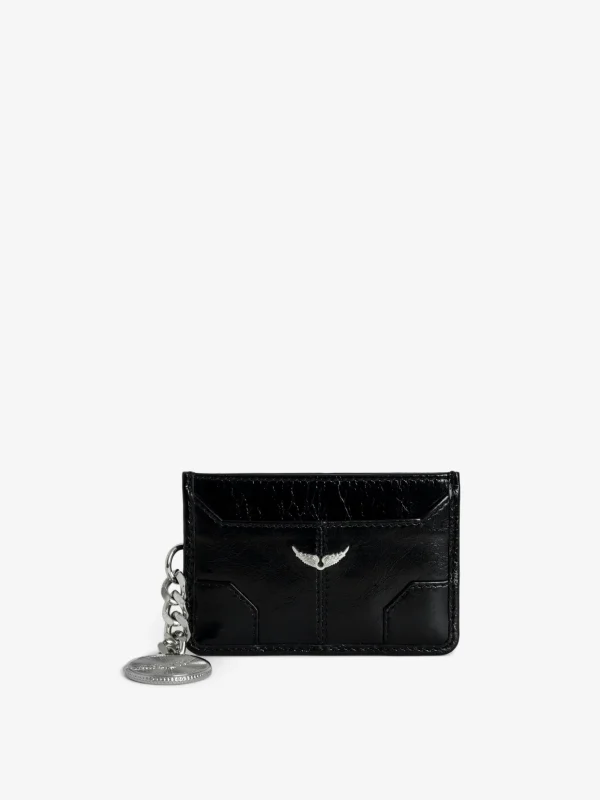 Zadig&Voltaire Sunny Pass Card Holder Black Fashion