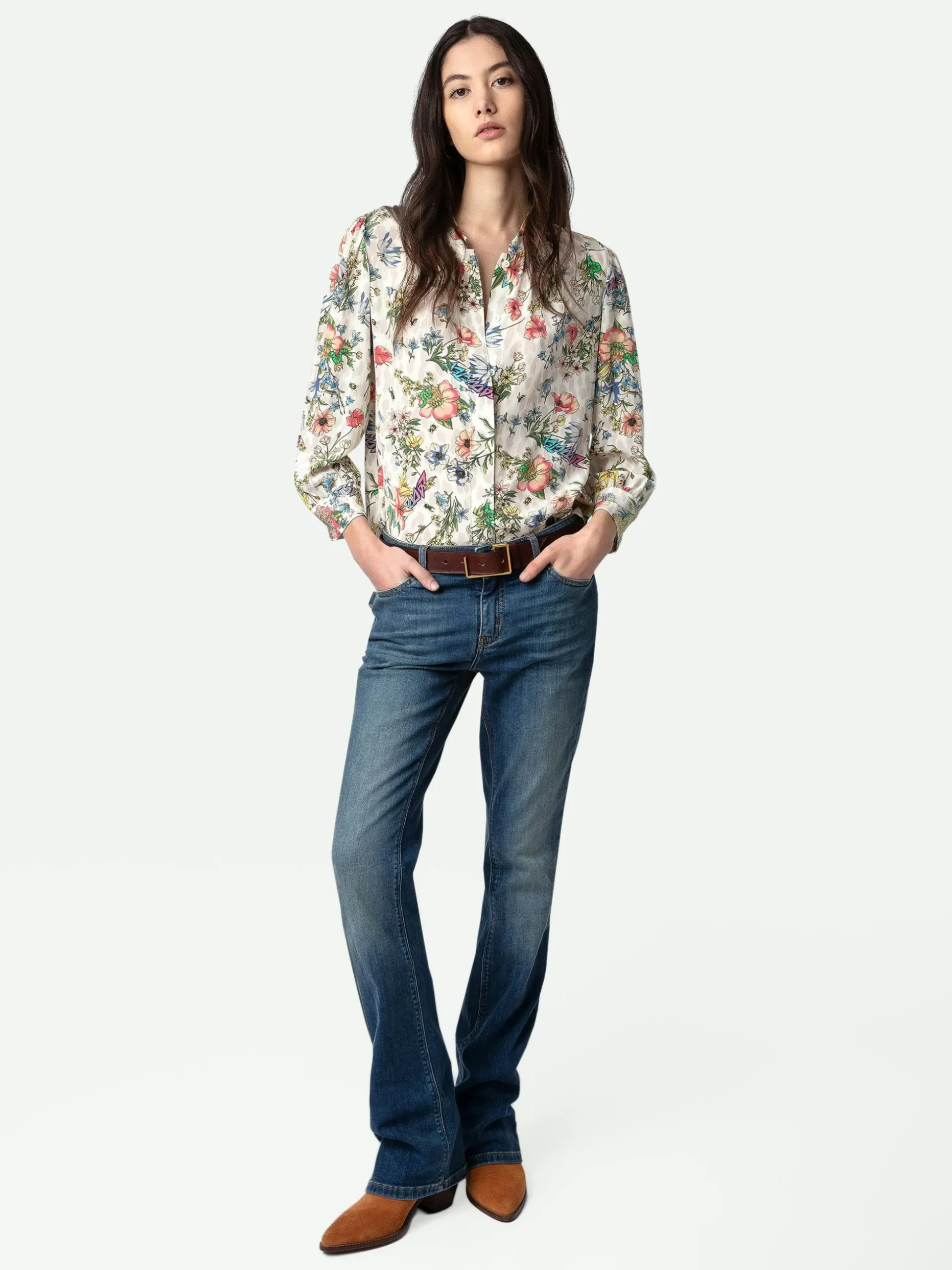 tadeo_diamant_silk_blouse_0.webp Zadig&Voltaire Tadeo Diamanté Silk Blouse Vanille Flash Sale