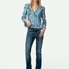 Zadig&Voltaire Talixia Diamanté Blouse Glacier Cheap