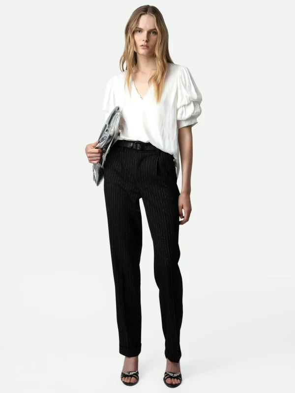 Zadig&Voltaire Taste Satin Top Judo Cheap