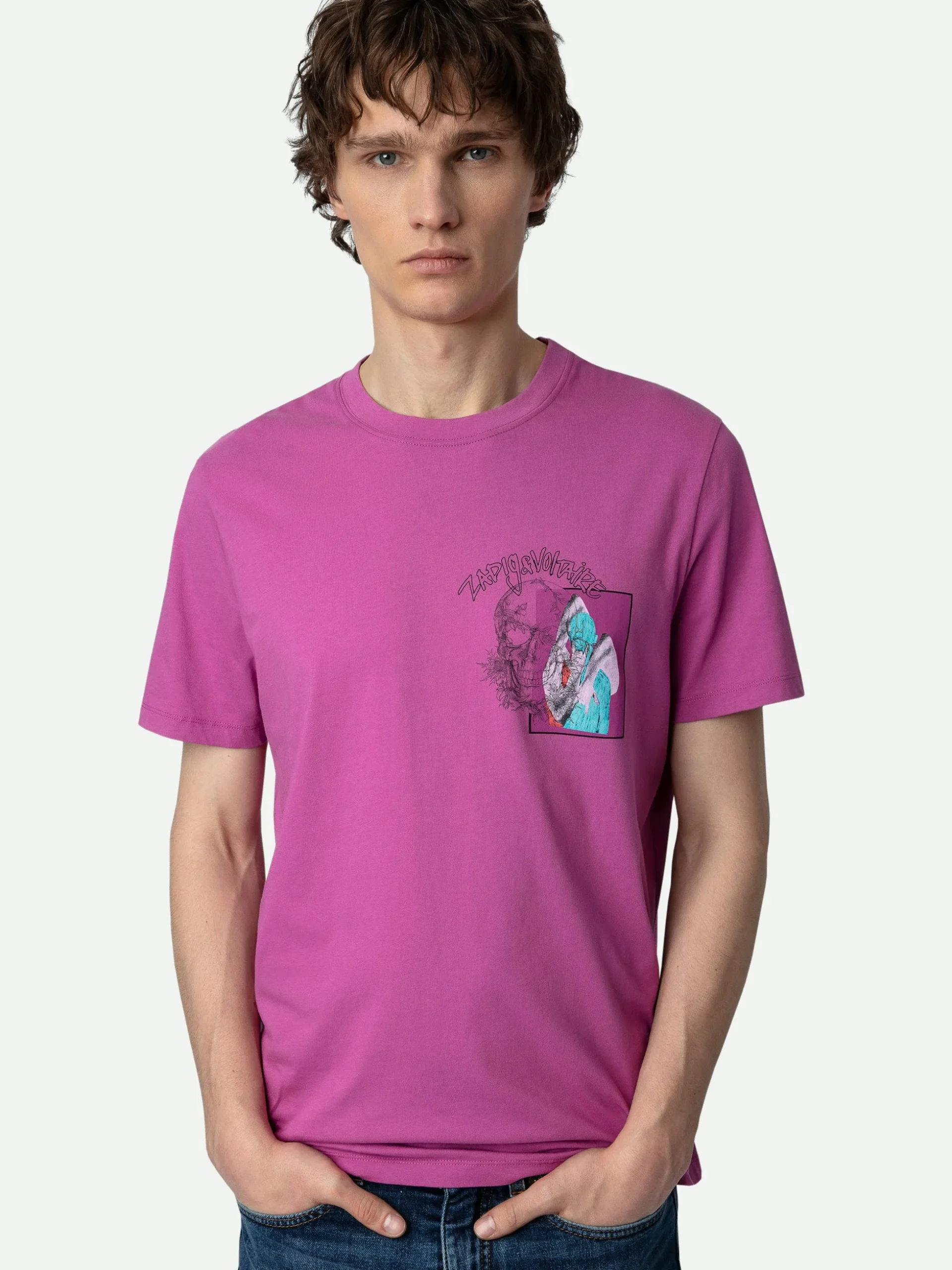 ted_photoprint_tshirt_3-1.webp Zadig&Voltaire Ted Photoprint T-shirt Anemone Outlet