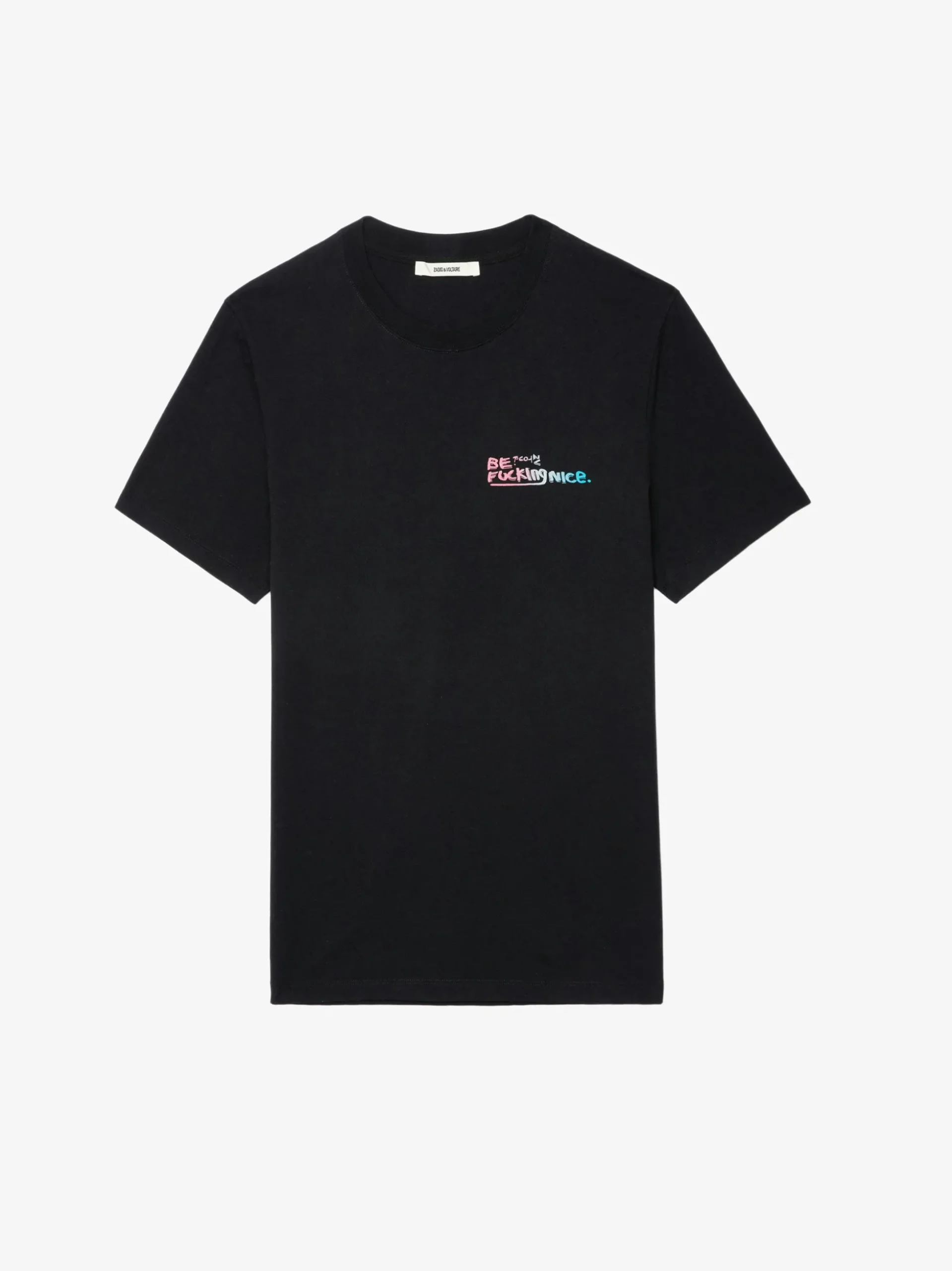 ted_photoprint_tshirt_5.webp Zadig&Voltaire Ted Photoprint T-shirt Black Hot