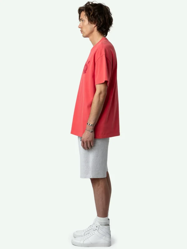Zadig&Voltaire Teddy Skull T-shirt Poppy Sale