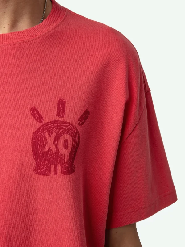 Zadig&Voltaire Teddy Skull T-shirt Poppy Sale