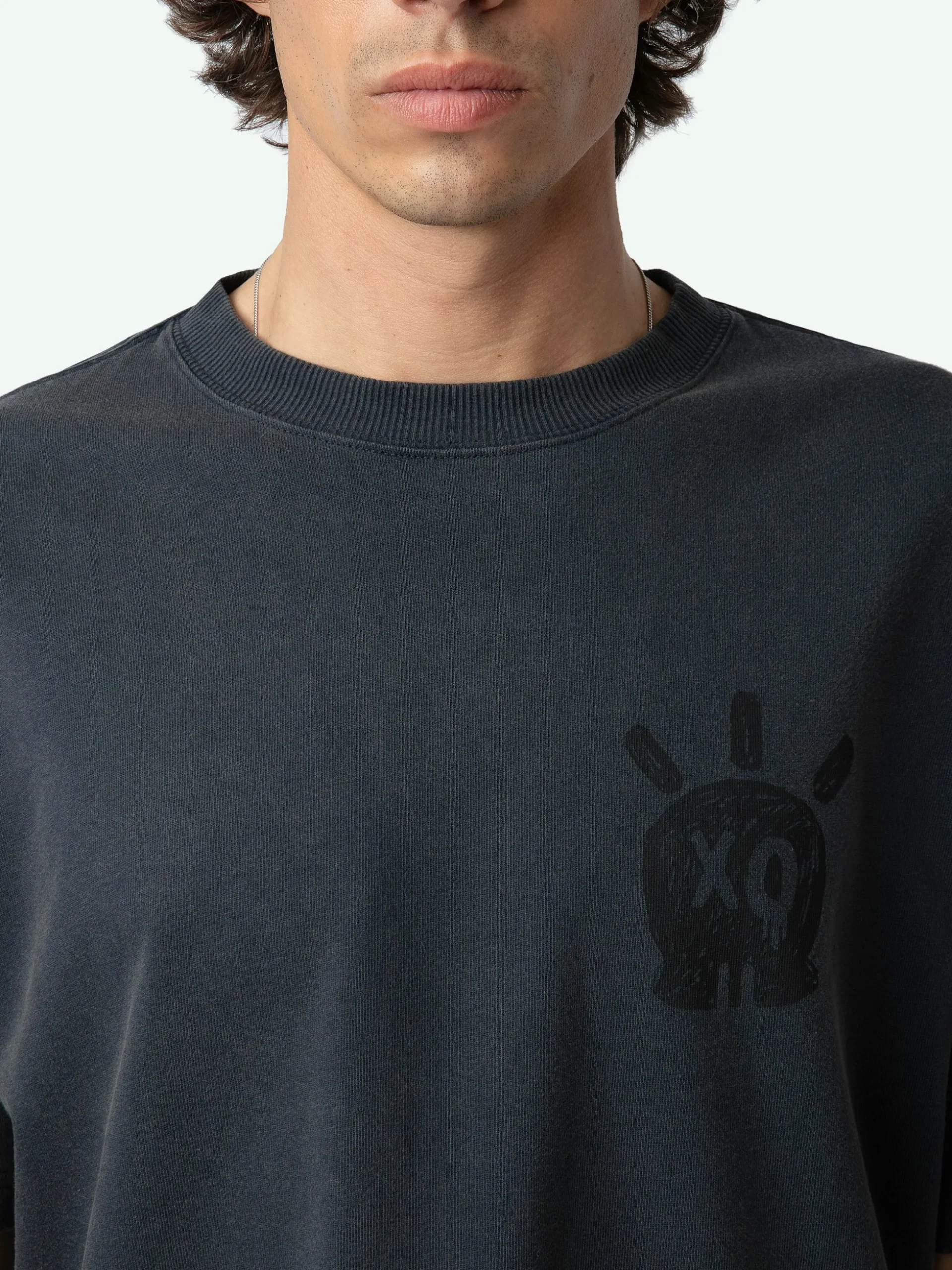 teddy_skull_tshirt_3.webp Zadig&Voltaire Teddy Skull T-shirt Encre Fashion