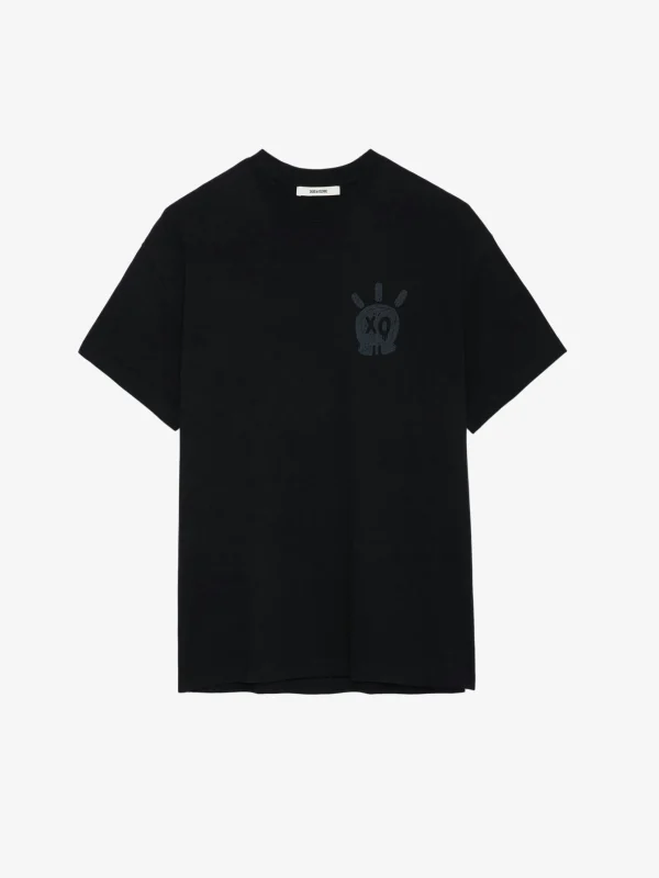 Zadig&Voltaire Teddy Skull T-shirt Black New