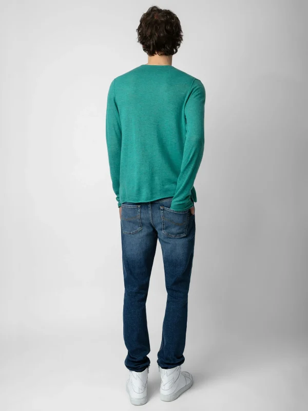 Zadig&Voltaire Teiss Cashmere Sweater Aqua Online