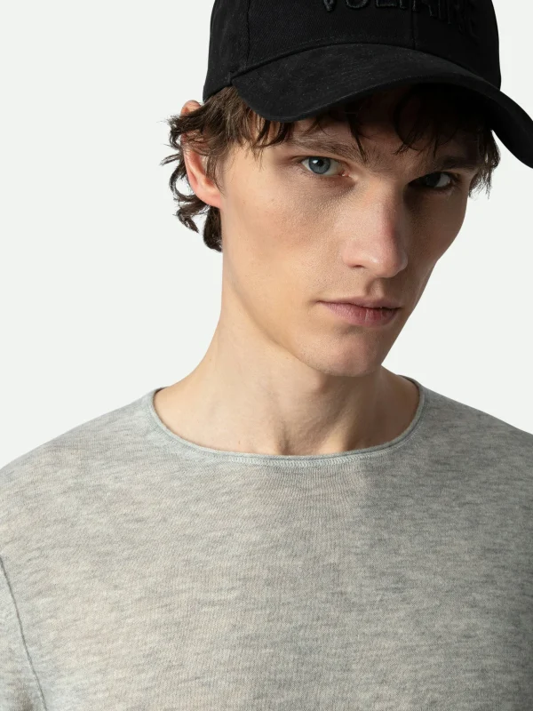 Zadig&Voltaire Teiss Cashmere Sweater Light grey Shop
