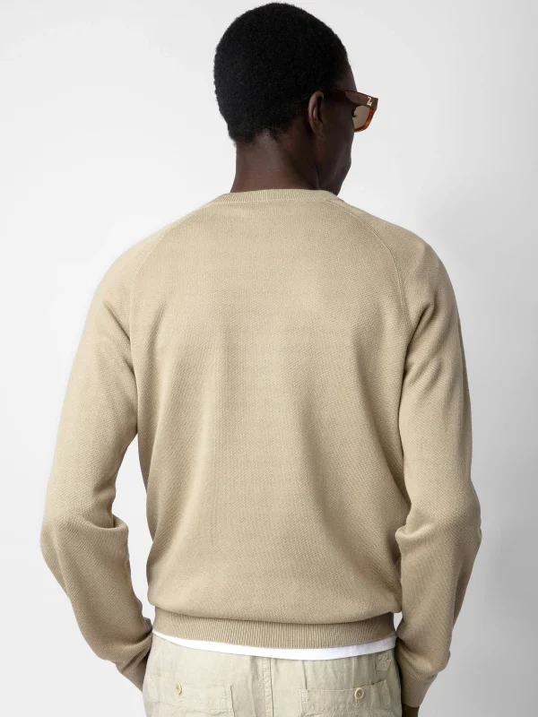 Zadig&Voltaire Thomaso Sweater Light beige Flash Sale