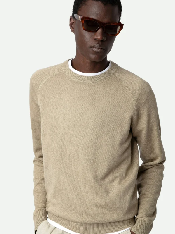 Zadig&Voltaire Thomaso Sweater Light beige Flash Sale