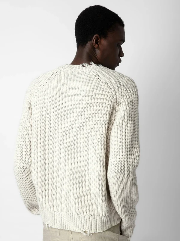 Zadig&Voltaire Tim Sweater Naturel Sale
