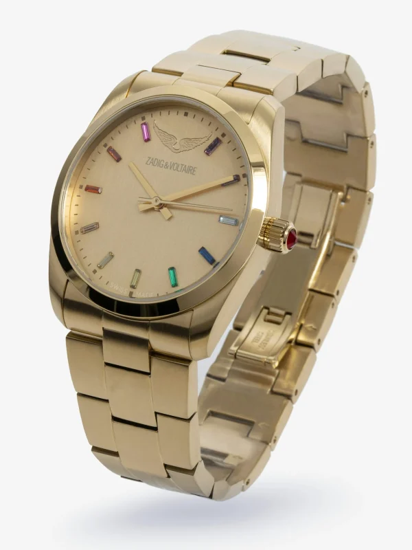 Zadig&Voltaire Time2Love Watch Shiny gold Fashion