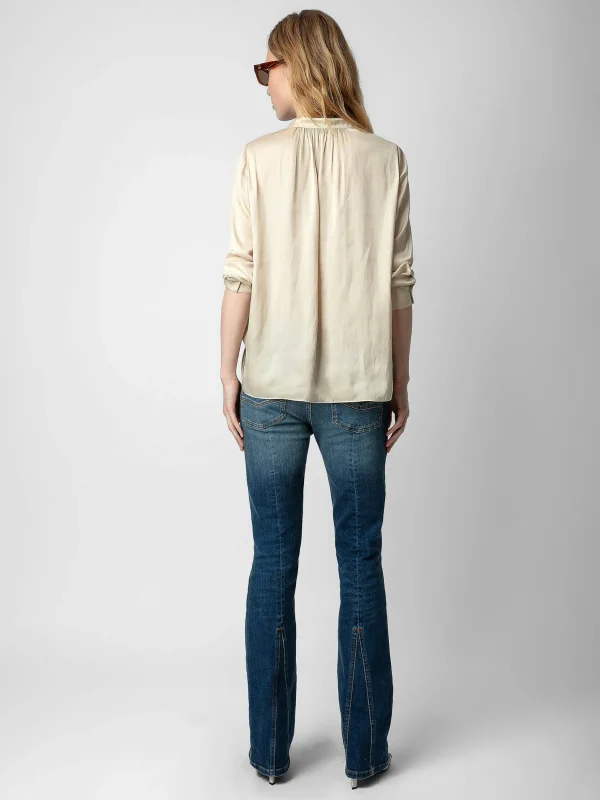 Zadig&Voltaire Tink Satin Blouse Scout Sale