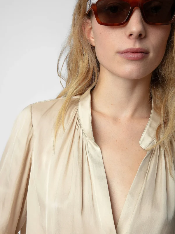 Zadig&Voltaire Tink Satin Blouse Scout Sale