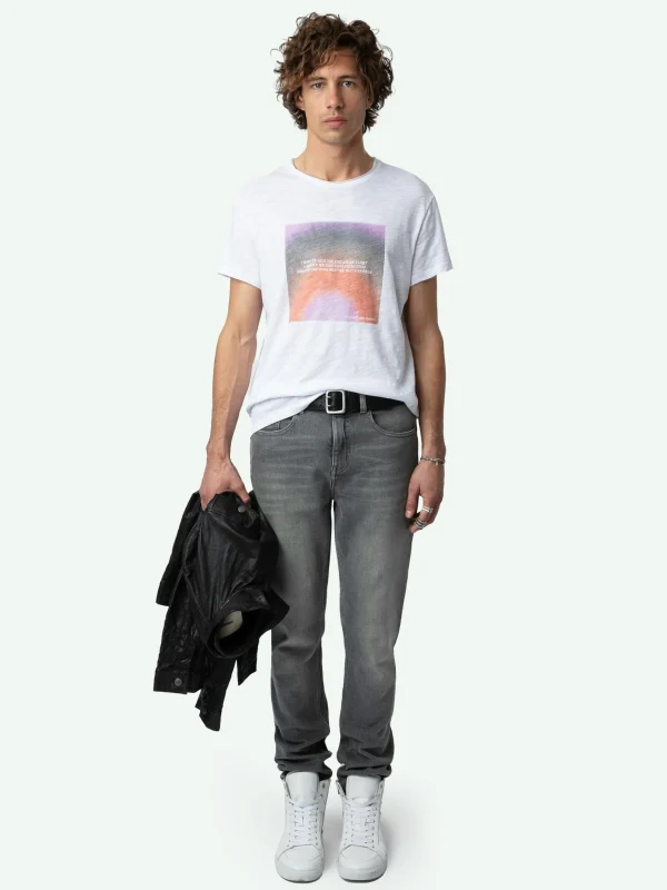 Zadig&Voltaire Toby Photoprint T-shirt White Best Sale