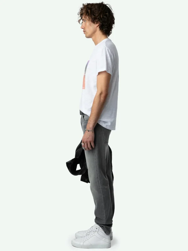 Zadig&Voltaire Toby Photoprint T-shirt White Best Sale