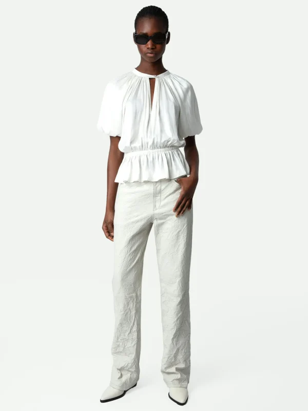 Zadig&Voltaire Tomina Satin Blouse Judo Cheap