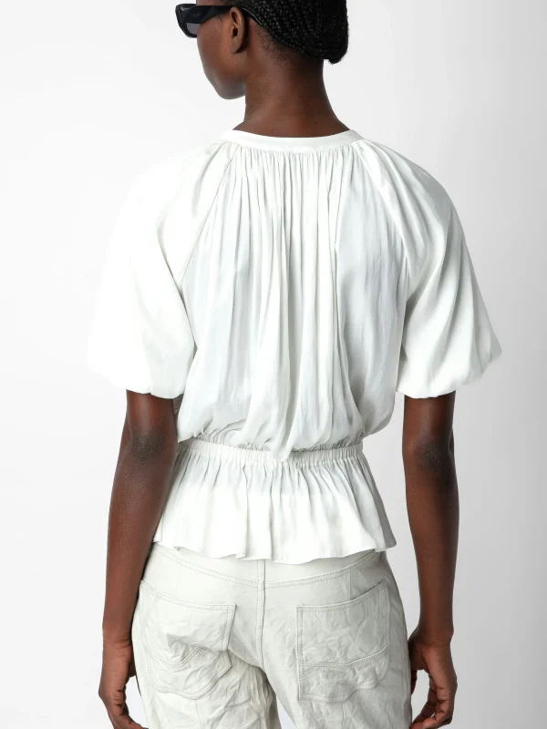 Zadig&Voltaire Tomina Satin Blouse Judo Cheap