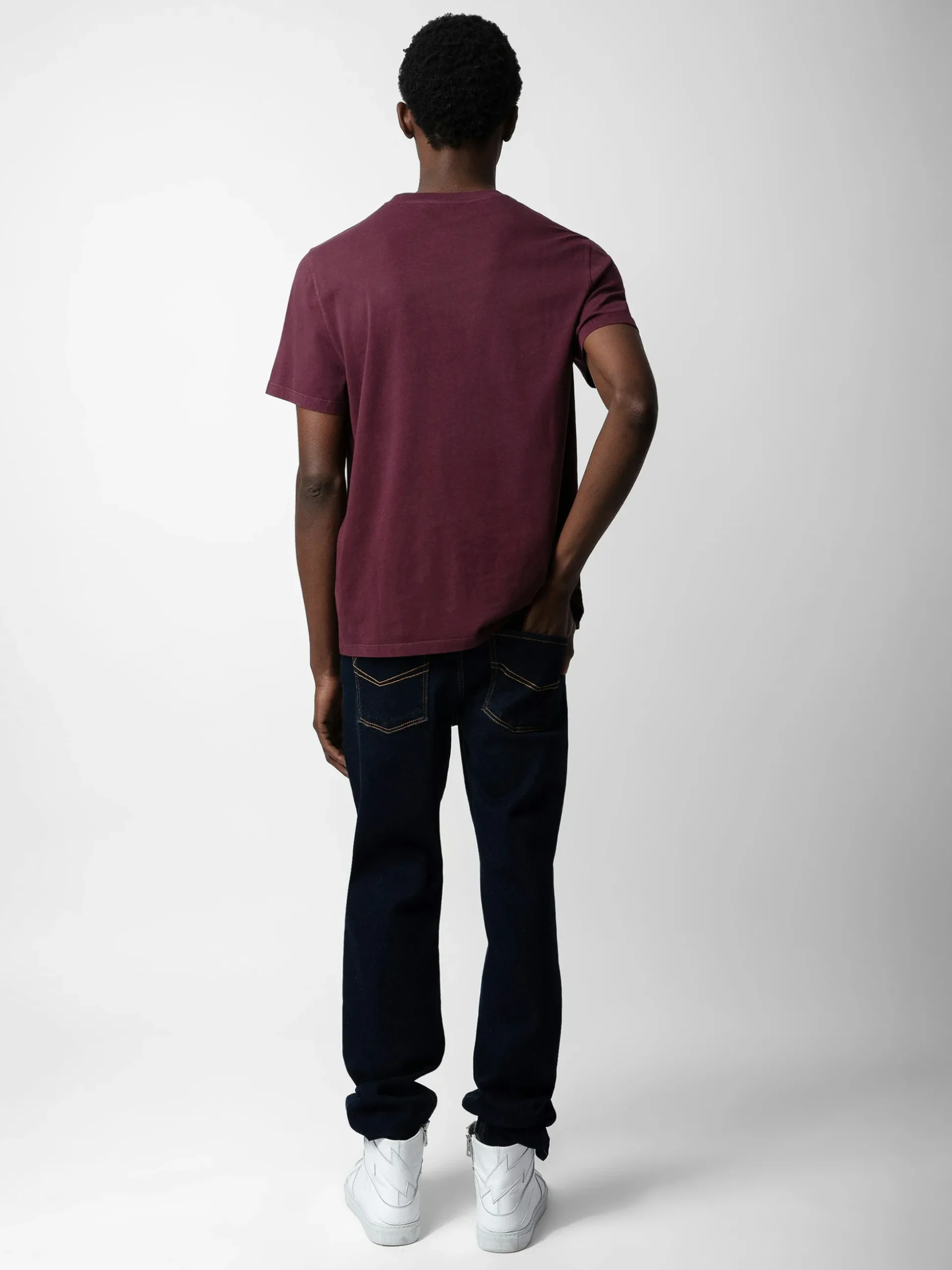 tommy_skull_xo_tshirt_1.webp Zadig&Voltaire Tommy Skull XO T-shirt Cherry red Sale