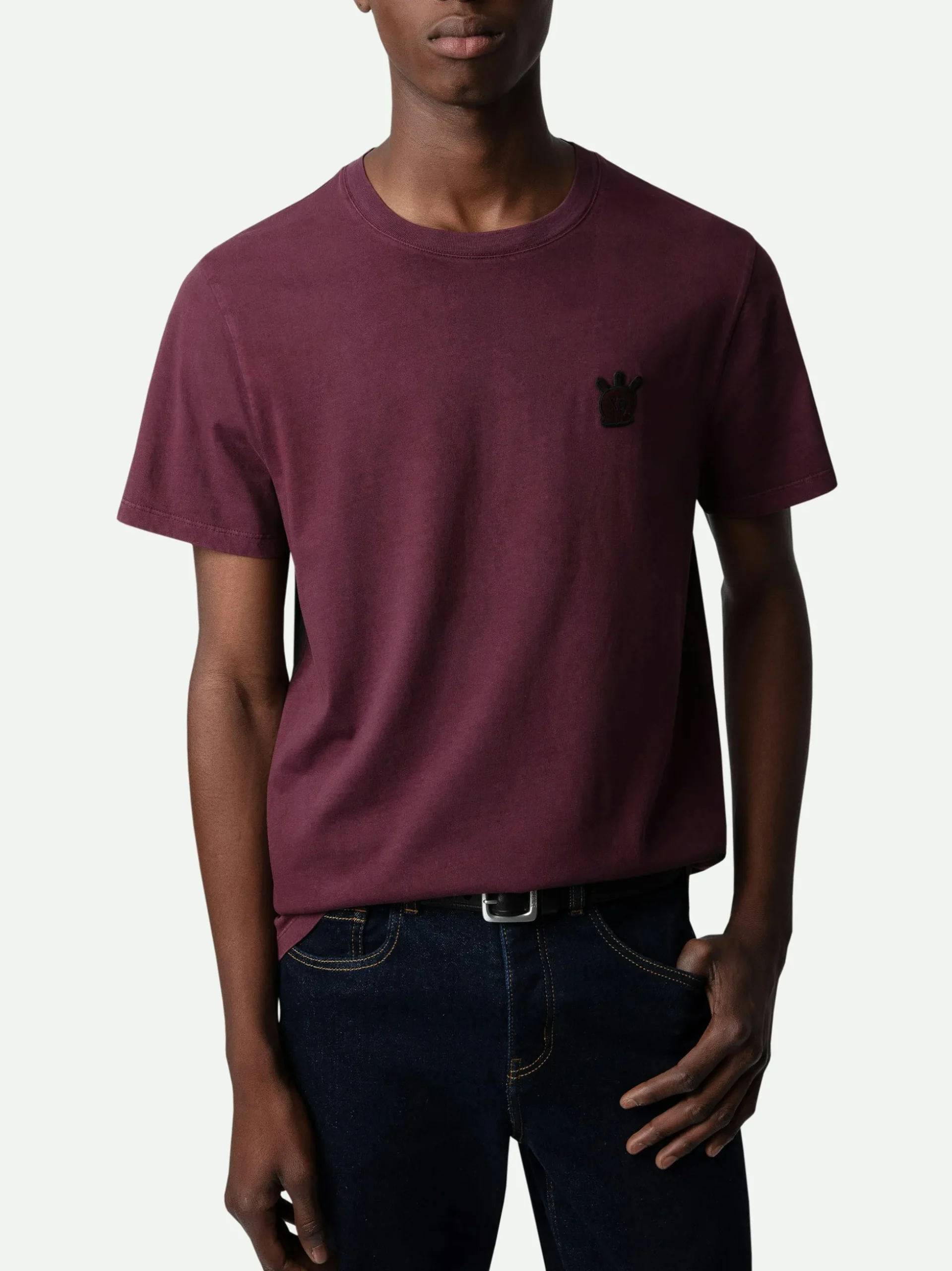 tommy_skull_xo_tshirt_3.webp Zadig&Voltaire Tommy Skull XO T-shirt Cherry red Sale