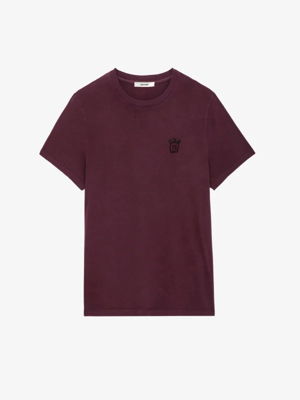 Zadig&Voltaire Tommy Skull XO T-shirt Cherry red Sale