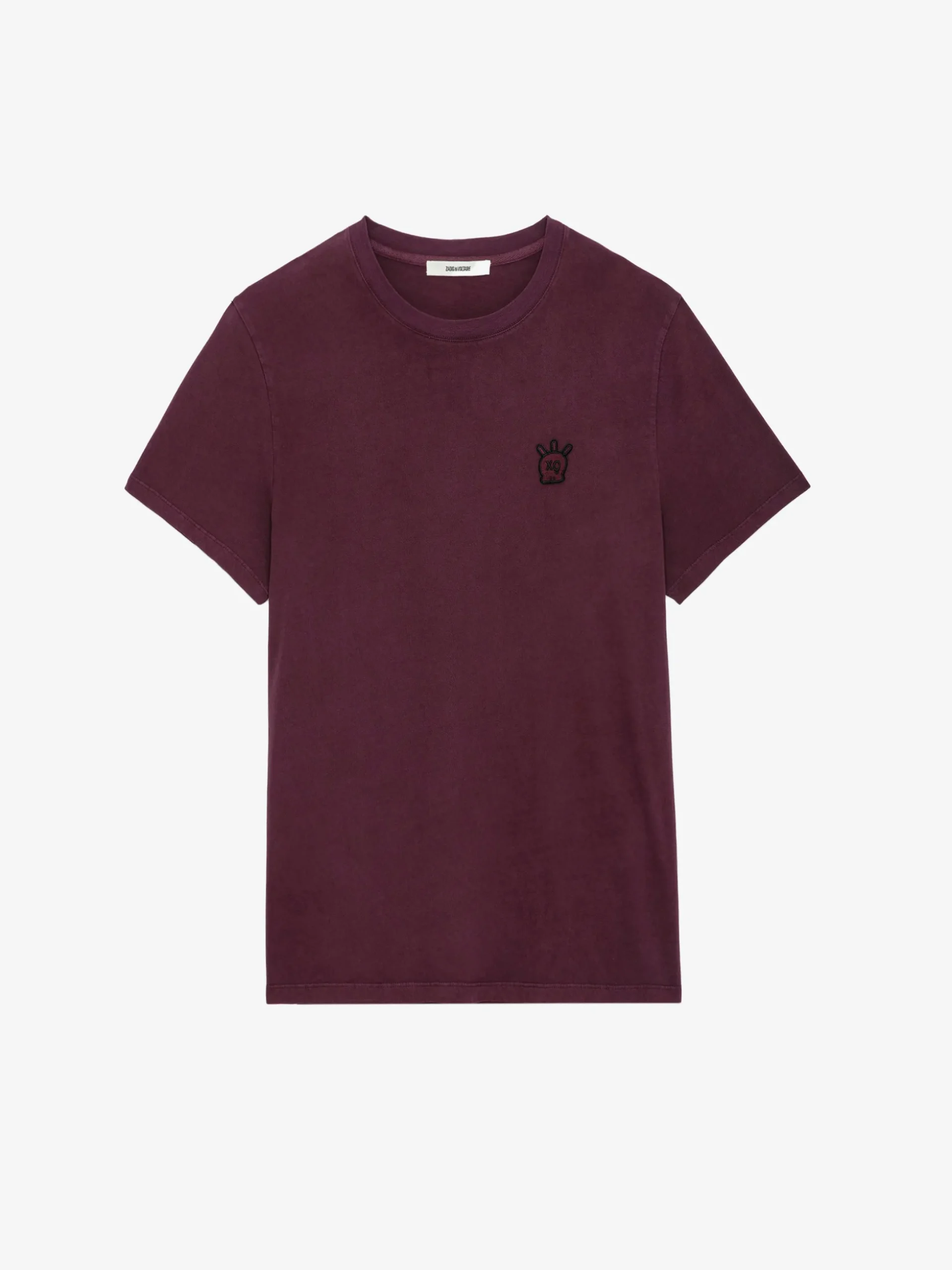 tommy_skull_xo_tshirt_4.webp Zadig&Voltaire Tommy Skull XO T-shirt Cherry red Sale