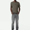 Zadig&Voltaire Tommy T-shirt Light beige Outlet