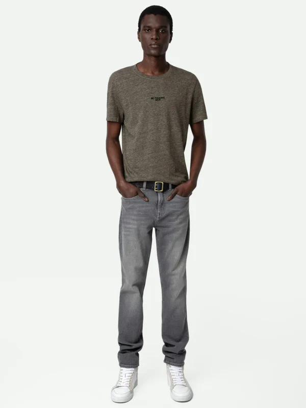 Zadig&Voltaire Tommy T-shirt Light beige Outlet