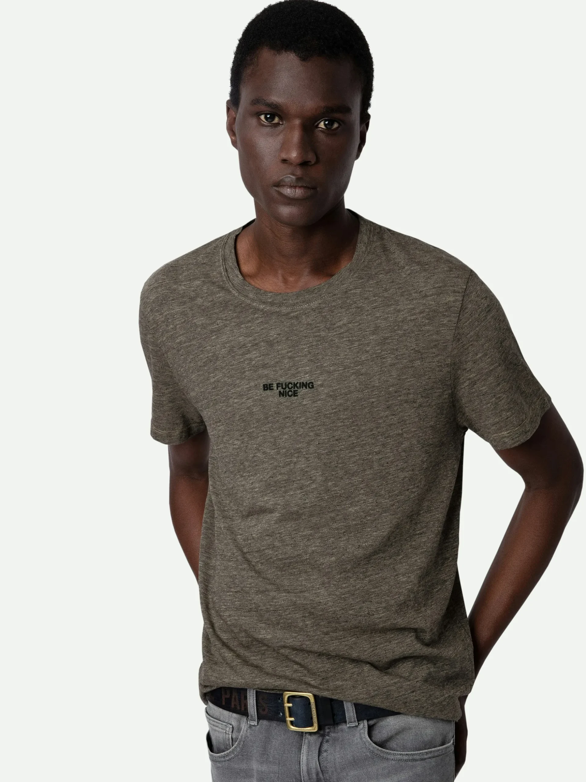 tommy_tshirt_3.webp Zadig&Voltaire Tommy T-shirt Light beige Outlet