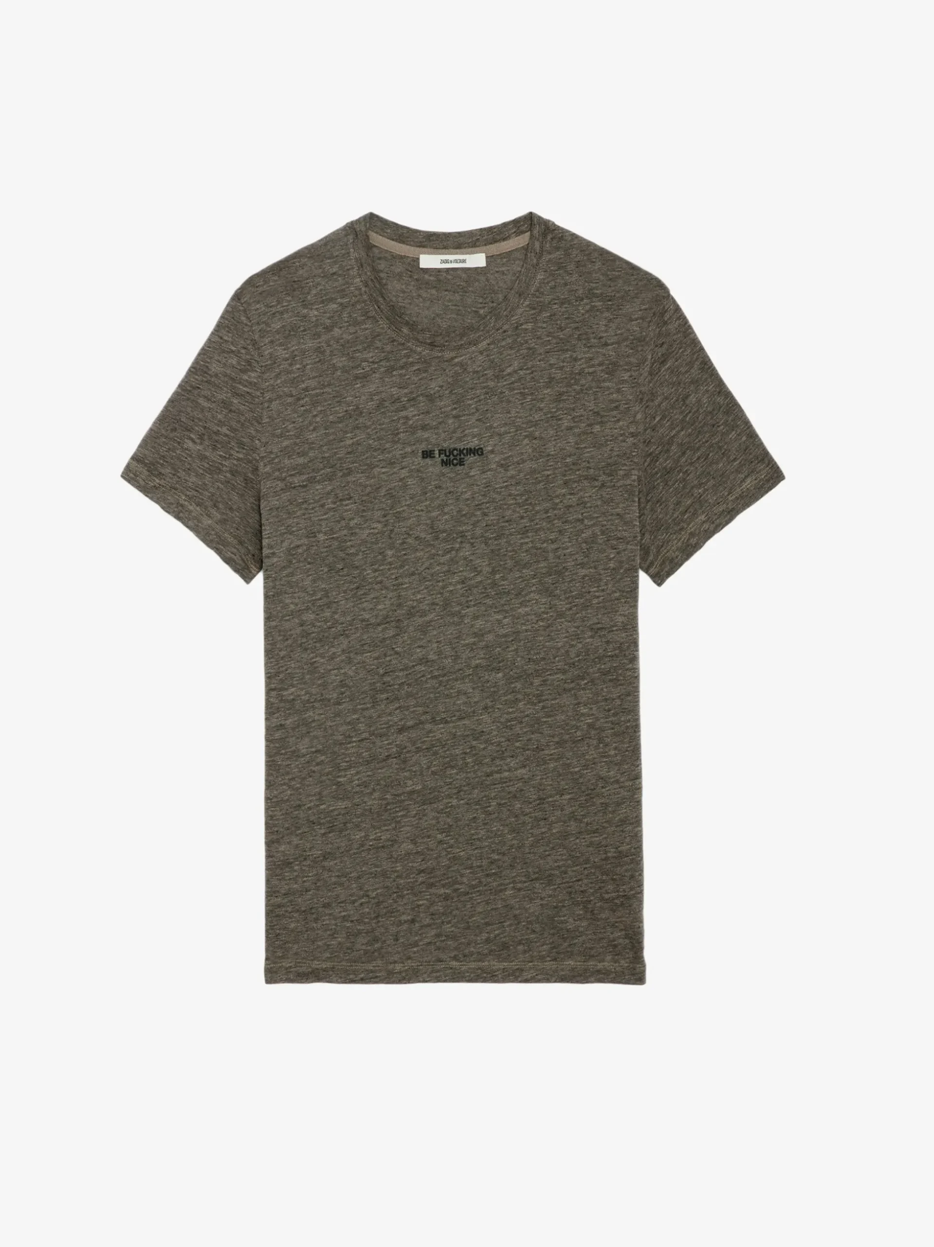tommy_tshirt_4.webp Zadig&Voltaire Tommy T-shirt Light beige Outlet
