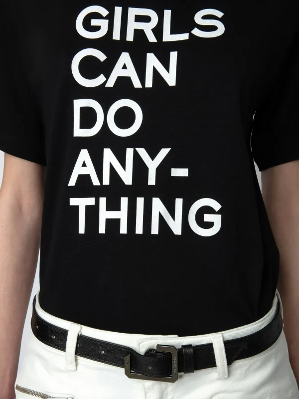 Zadig&Voltaire T-Shirt Bella Black Cheap