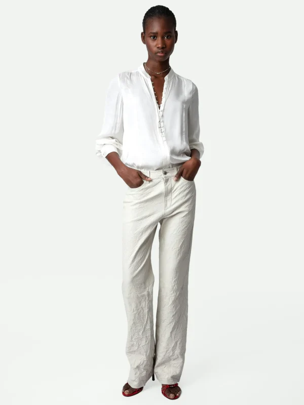 Zadig&Voltaire Twina Satin Blouse Judo Outlet