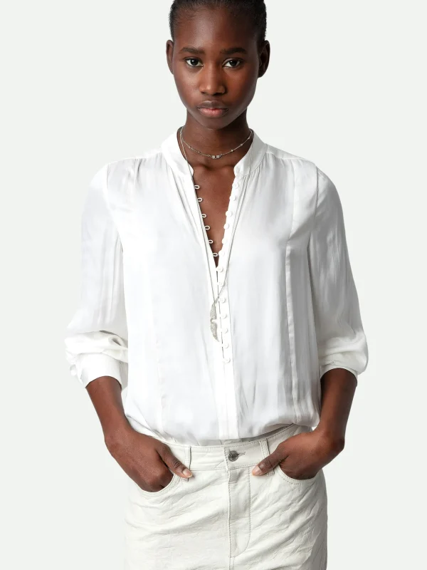 Zadig&Voltaire Twina Satin Blouse Judo Outlet