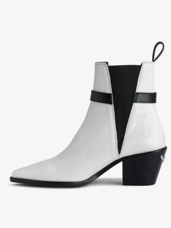 Zadig&Voltaire Tyler Ankle Boots Ice Hot