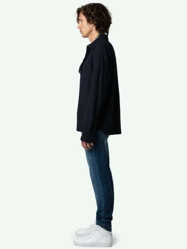 Zadig&Voltaire Tyrona Shirt Encre Store