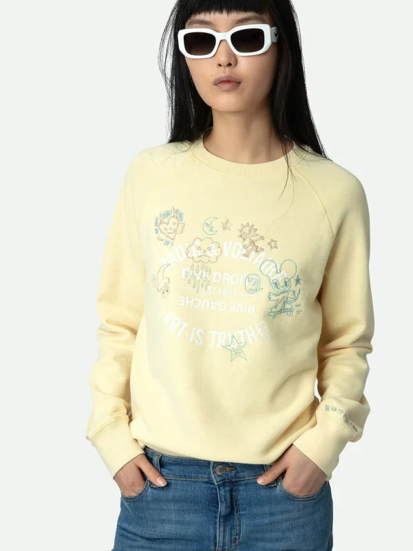 Zadig&Voltaire Upper Insignia Sweatshirt Shea Shop