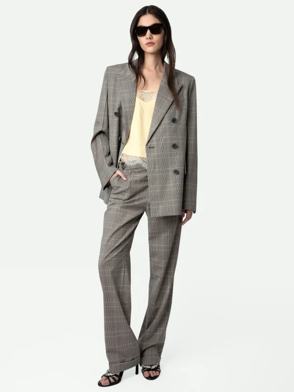 Zadig&Voltaire Vaena Blazer Grey New
