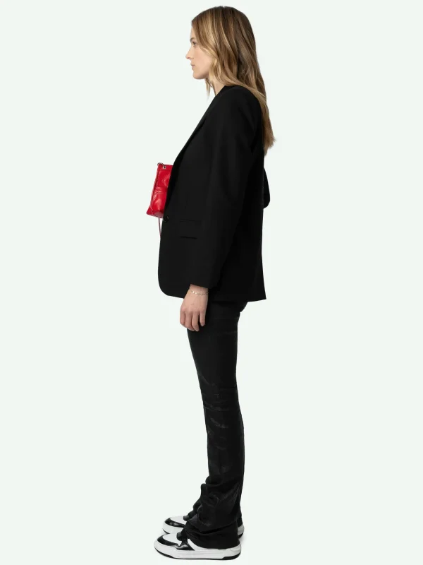 Zadig&Voltaire Valse Diamante Blazer Black Clearance