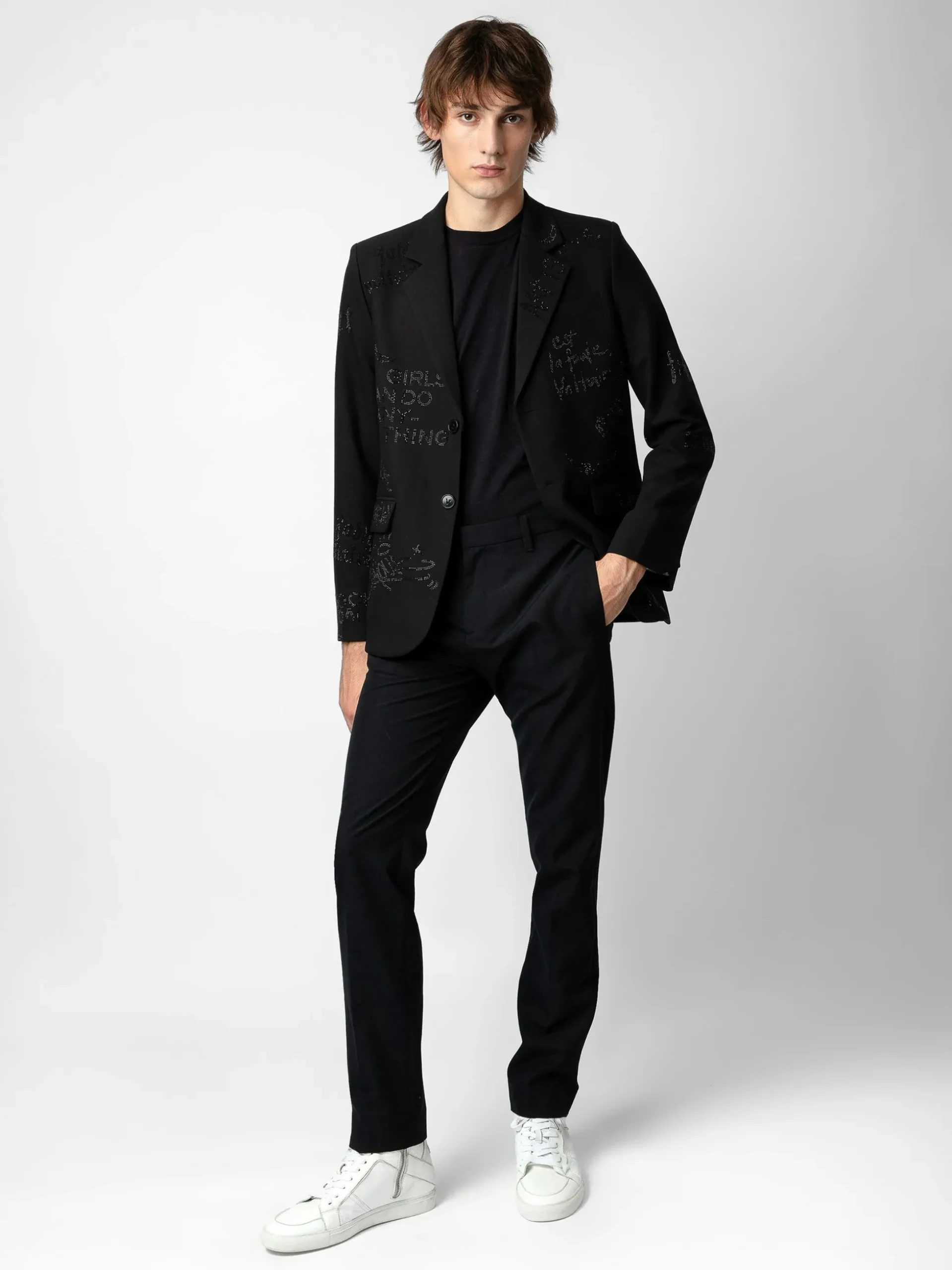 vanille_diamant_blazer_4.webp Zadig&Voltaire Vanille Diamanté Blazer Black Best Sale