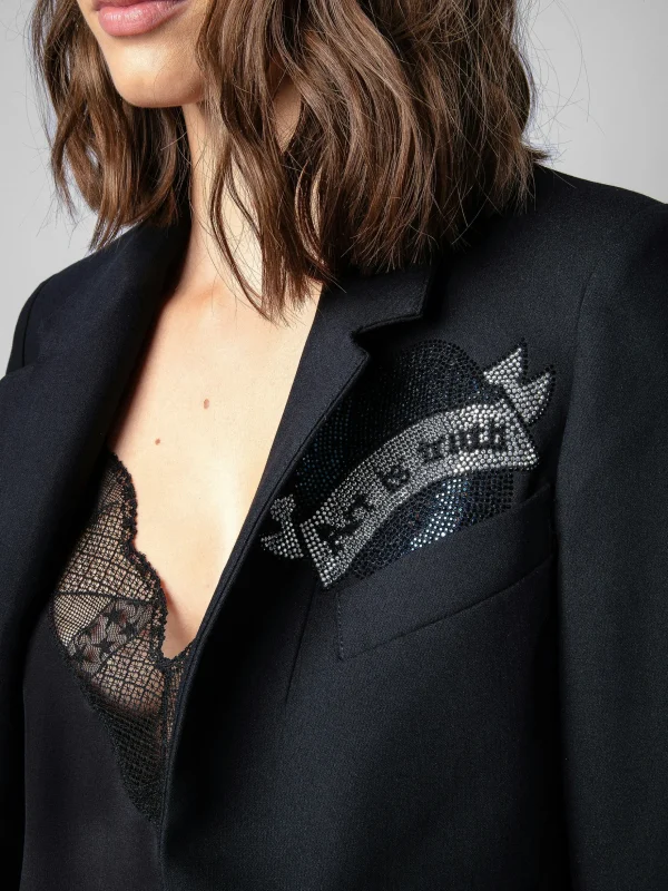 Zadig&Voltaire Very Bis Blazer Navy Flash Sale