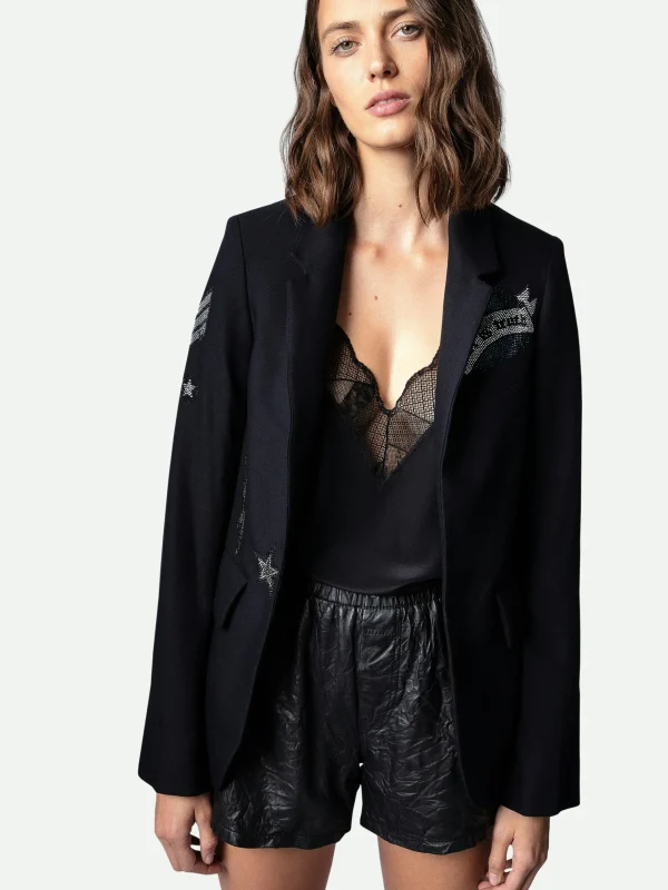 Zadig&Voltaire Very Bis Blazer Navy Flash Sale