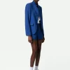 Zadig&Voltaire Very Linen Blazer Deep sea Flash Sale