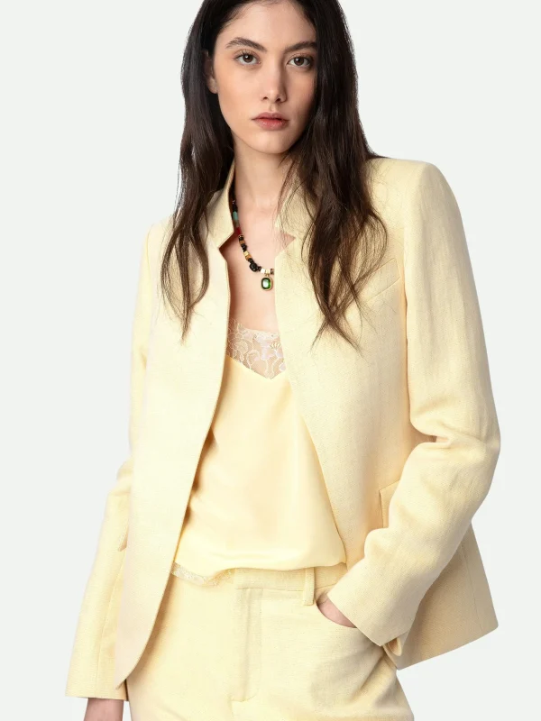 Zadig&Voltaire Very Linen Blazer Cedra Best