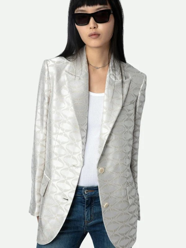 Zadig&Voltaire Vicka Wings Jacquard Blazer Scout Store