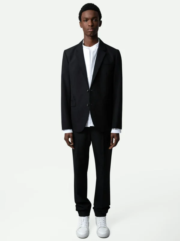 Zadig&Voltaire Viks Blazer Black Flash Sale