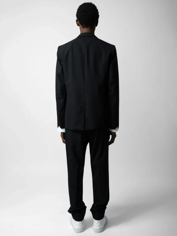 Zadig&Voltaire Viks Blazer Black Flash Sale