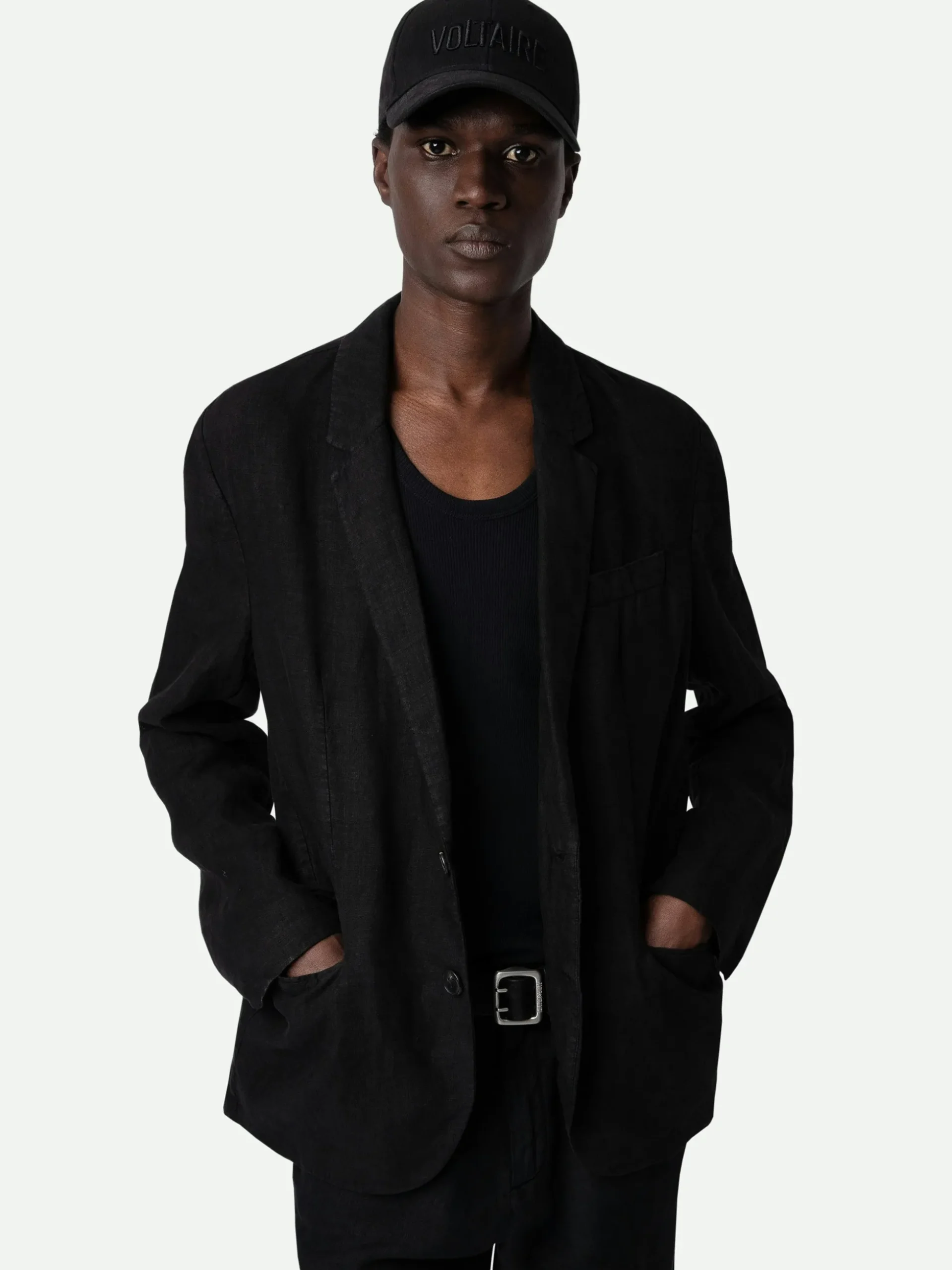 viks_linen_blazer_3.webp Zadig&Voltaire Viks Linen Blazer Black Clearance