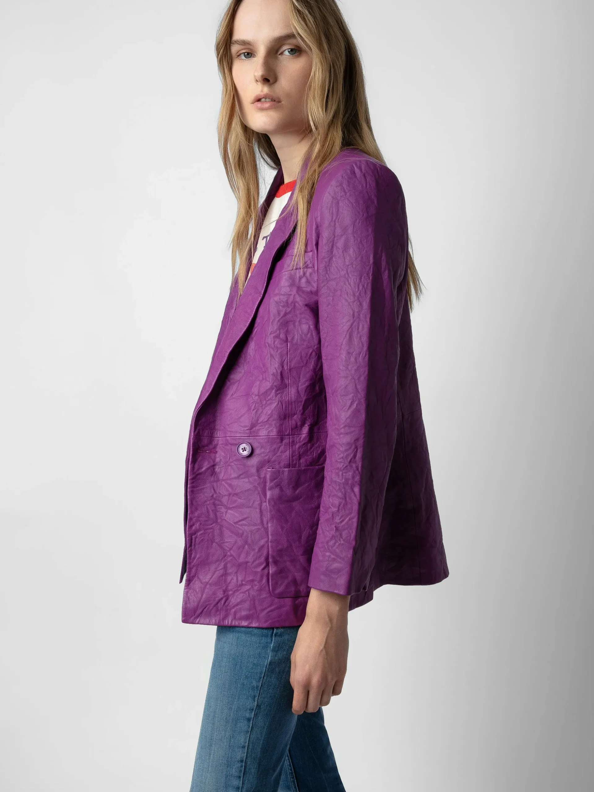visko_crinkled_leather_blazer_2.webp Zadig&Voltaire Visko Crinkled Leather Blazer Goa Hot