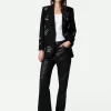 Zadig&Voltaire Viva Diamanté Blazer Black Sale
